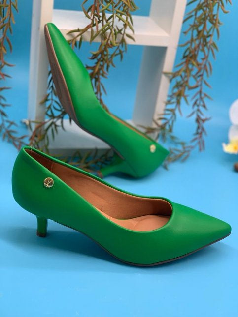 Vizzano Ladies Comfort Logo-Stud Low Heels (Size: 38/7 Only)