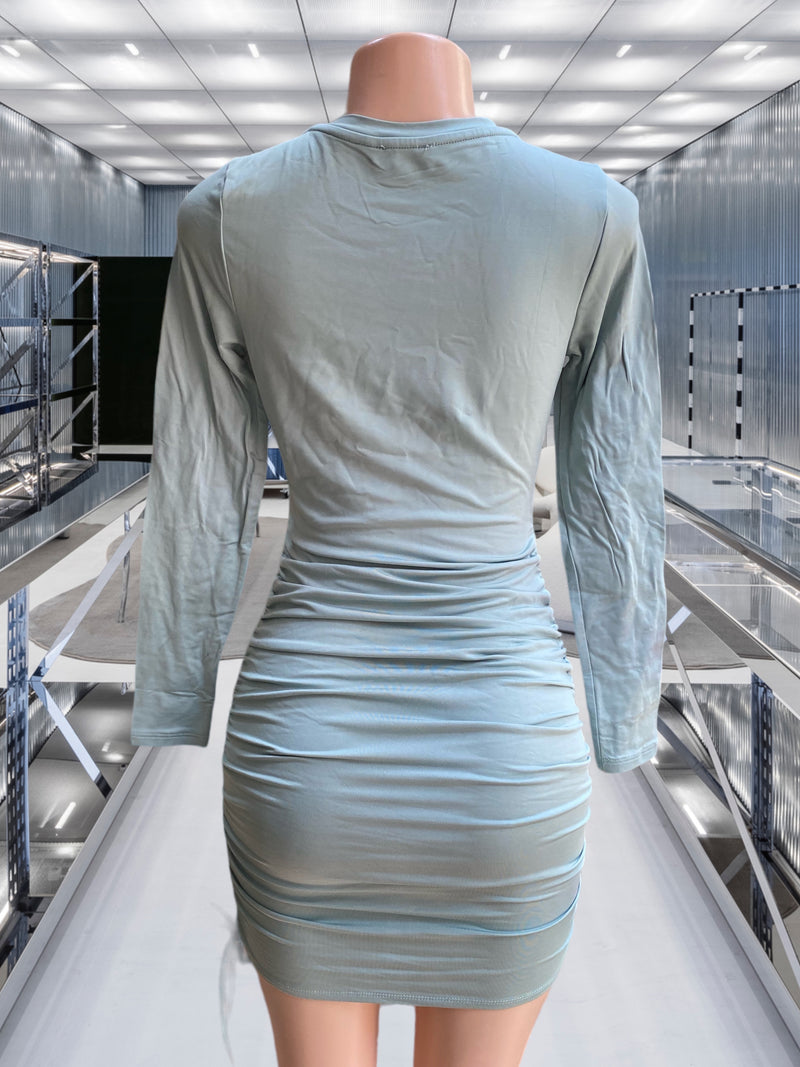 Ladies Drawstring Bodycon Dress