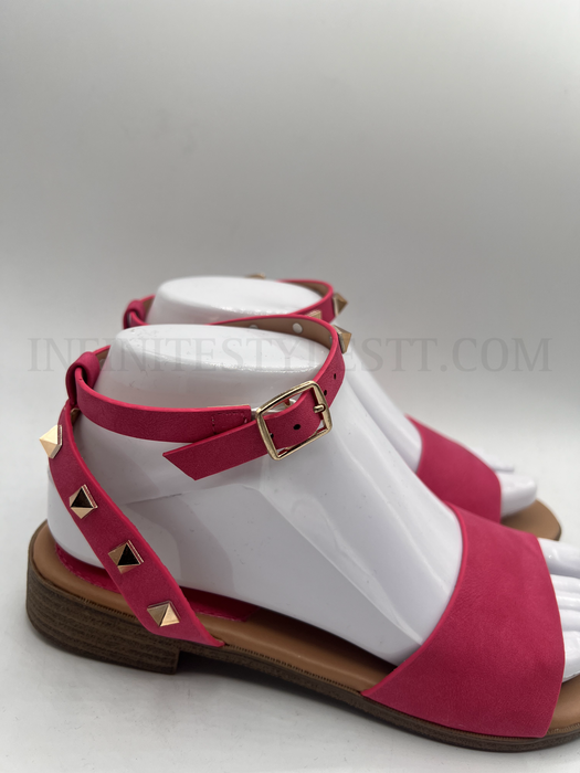 Ladies Pyramid-Studded-Strap Sandals (Only Size 37/6)