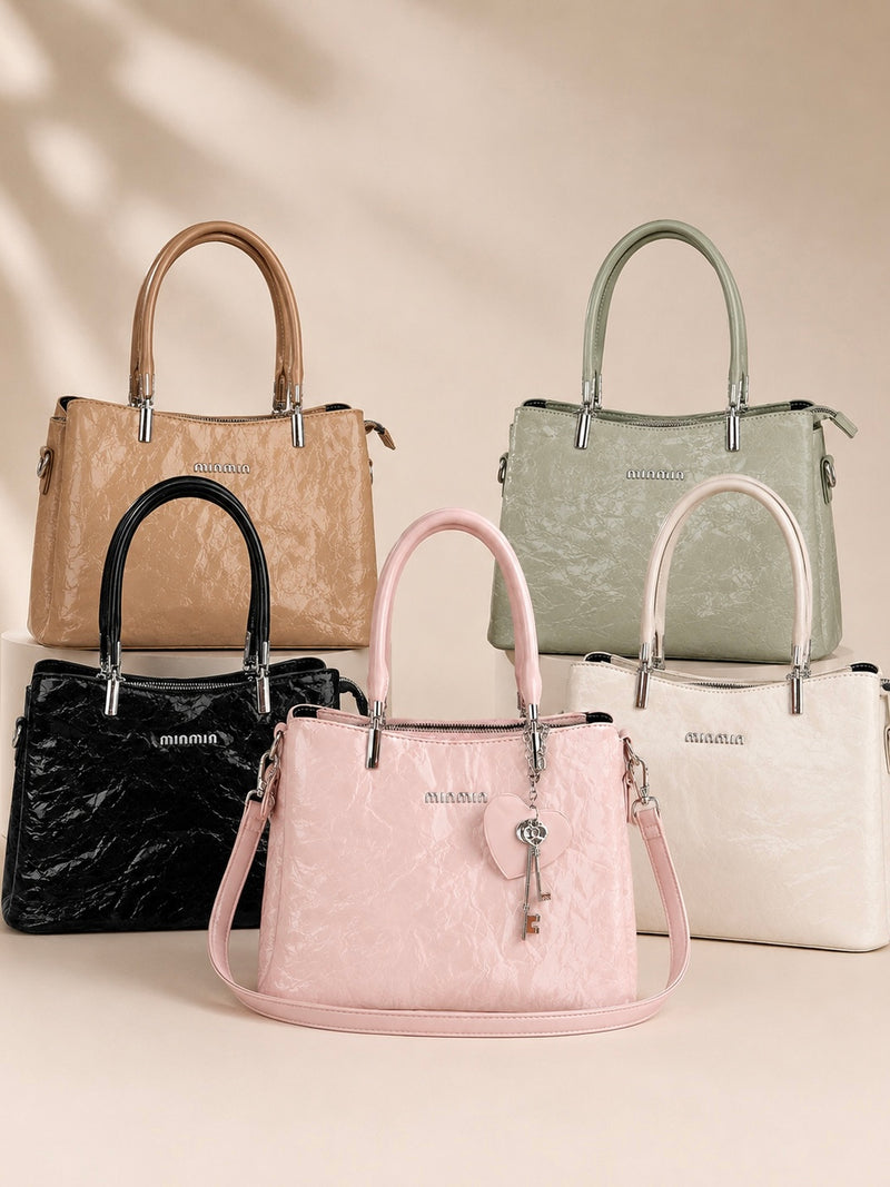 MinaMia Textured Everyday Tote Bag A073