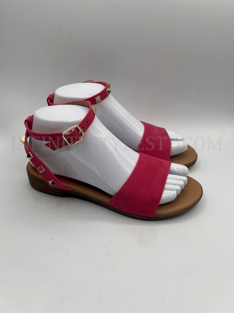Ladies Pyramid-Studded-Strap Sandals (Only Size 37/6)