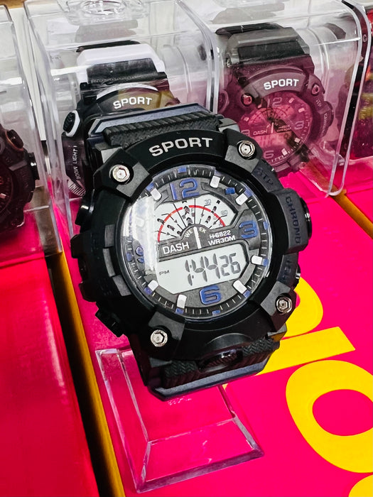 Rugged Sport Digital Watch