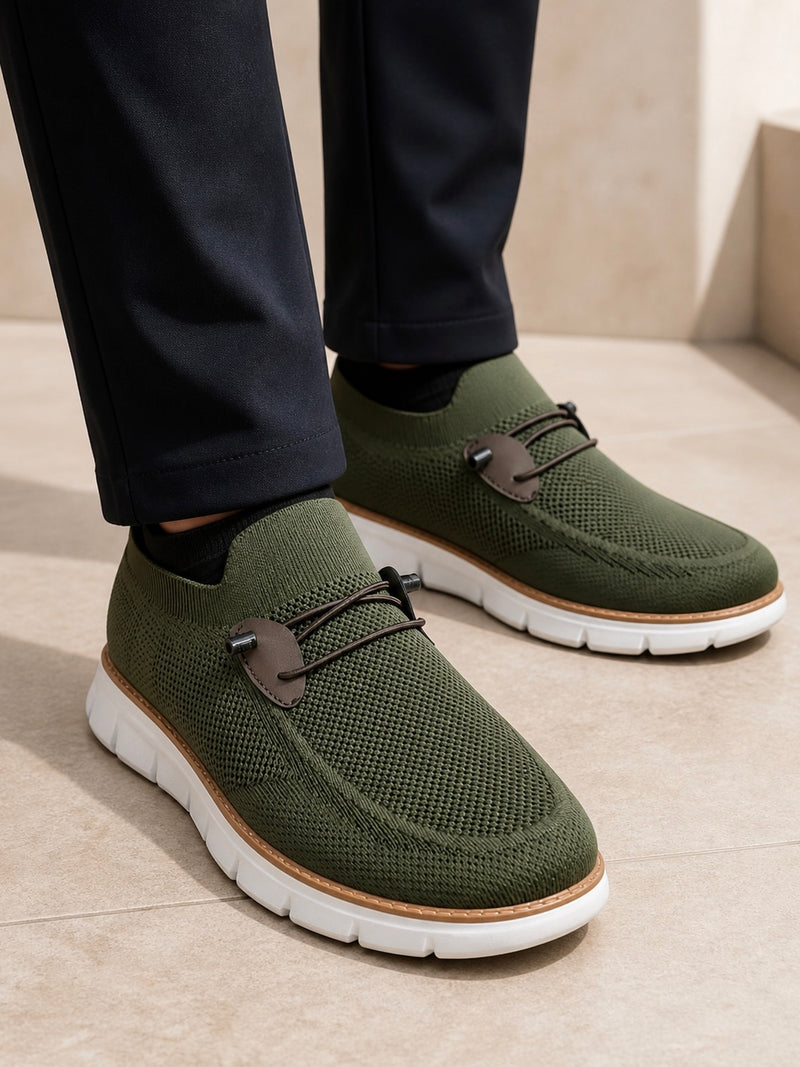 Soft Steps FlexKnit Comfort Slip-On Sneakers B2-2