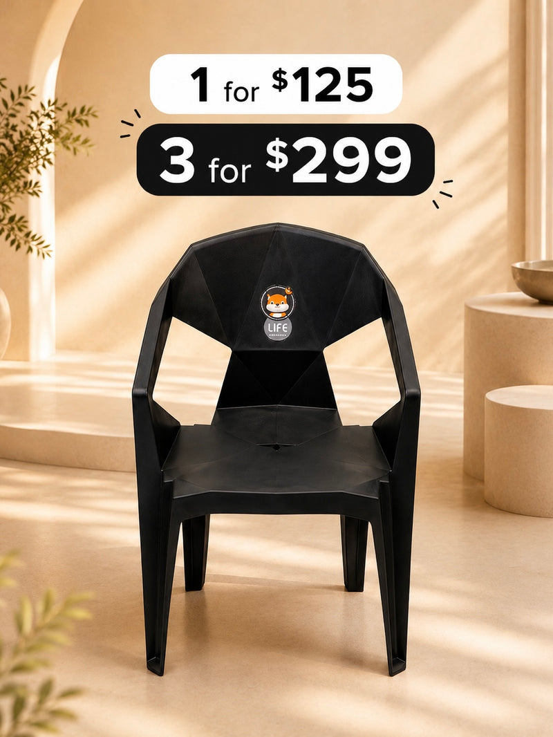 Modern Plastic Arm Chair MPAC125