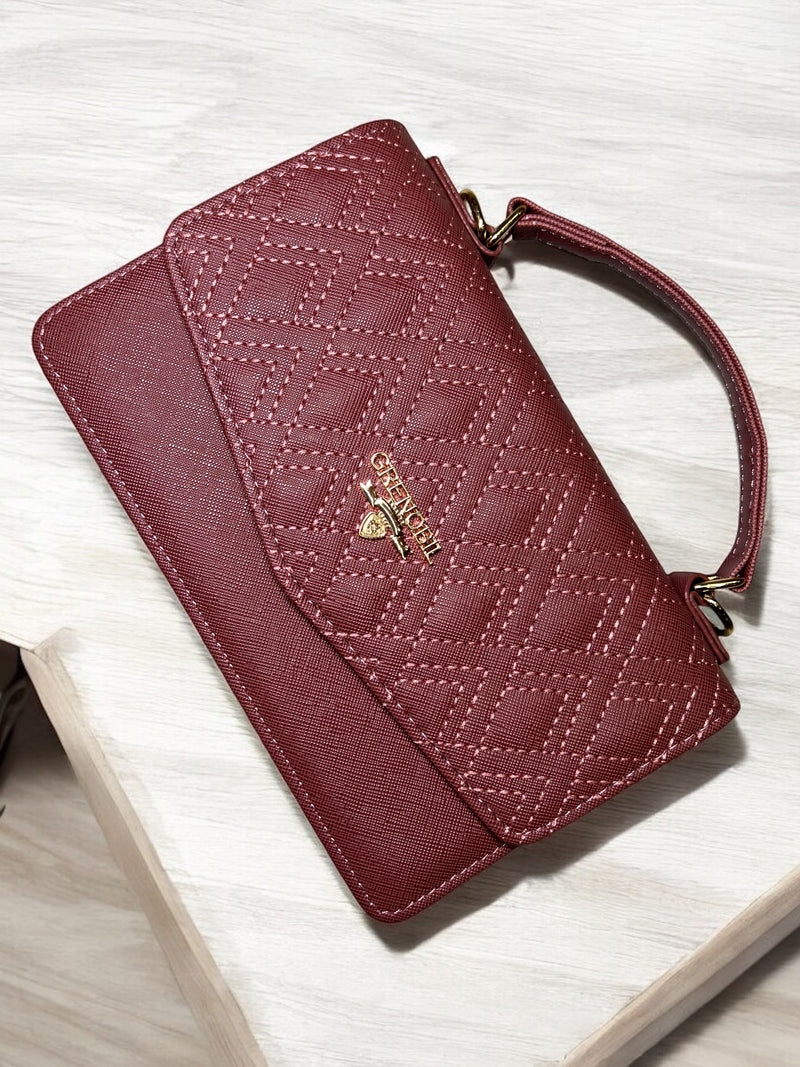 Grenobli Elegant 3 Piece Diamond-Quilted Handbag Set D9312