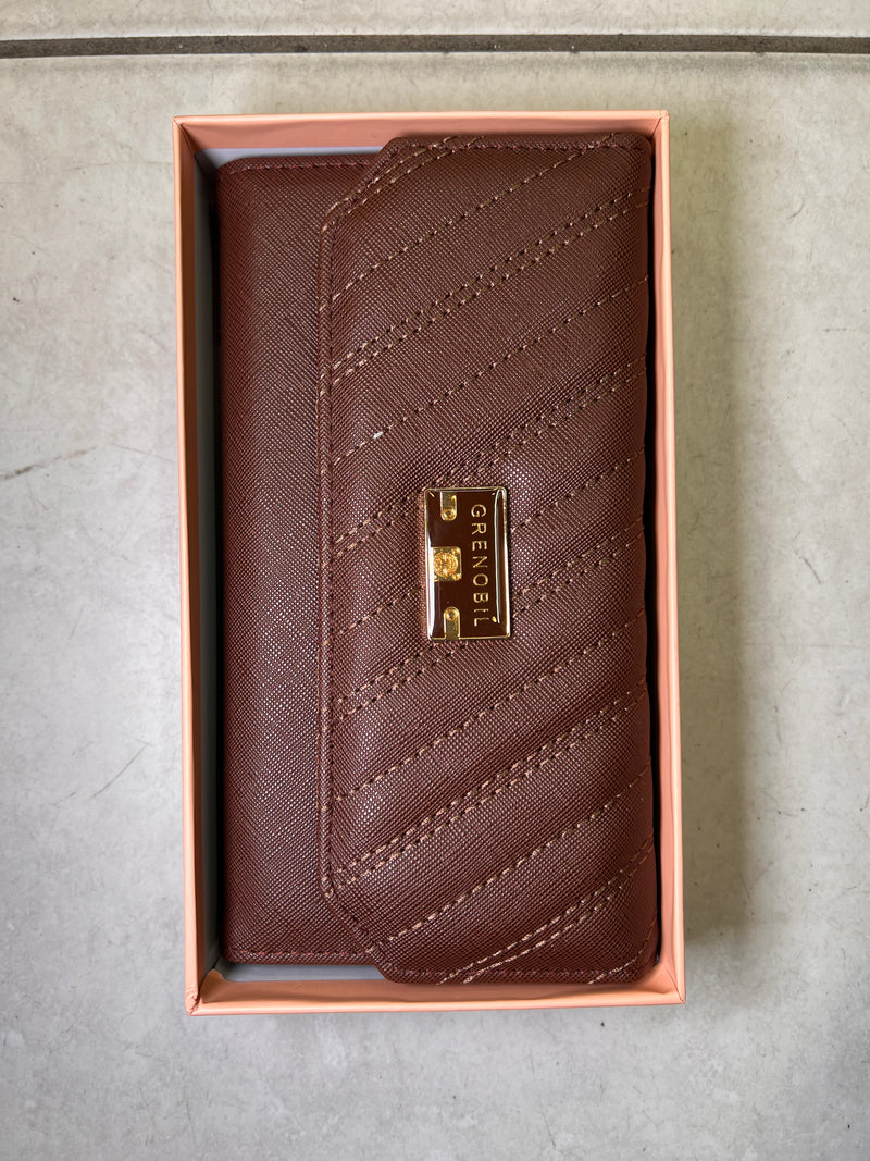 Grenobil Chevron Quilted Wallet D9289