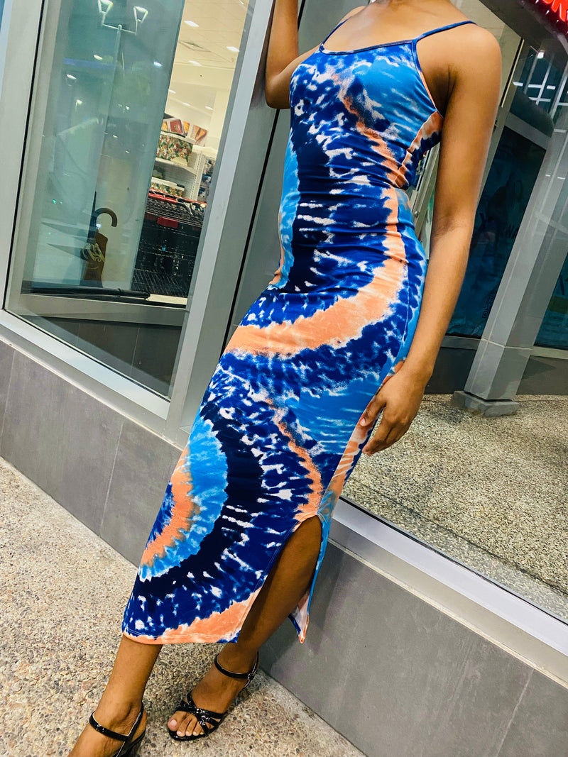 Volaré Fashion Essnce Multi Color Solid Cami Dress