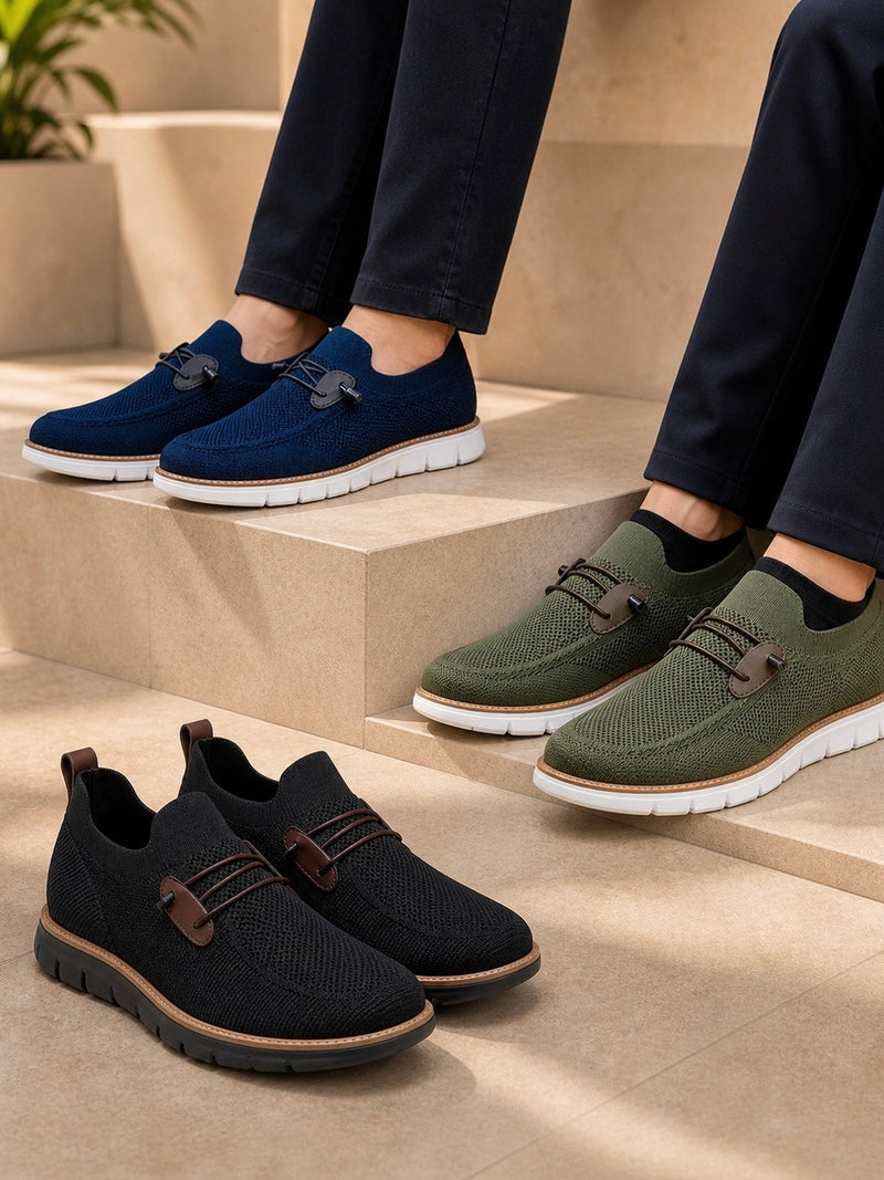 Soft Steps FlexKnit Comfort Slip-On Sneakers B2-2