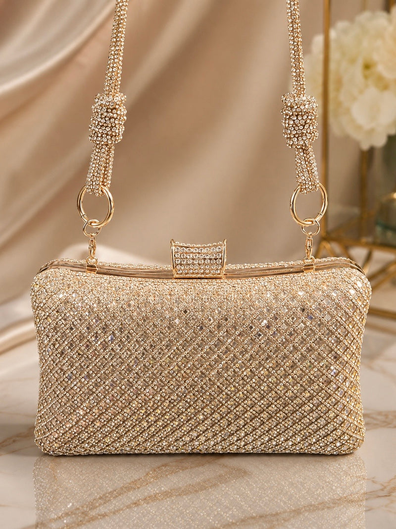 Crystal Glitz Evening Clutch Bag A060