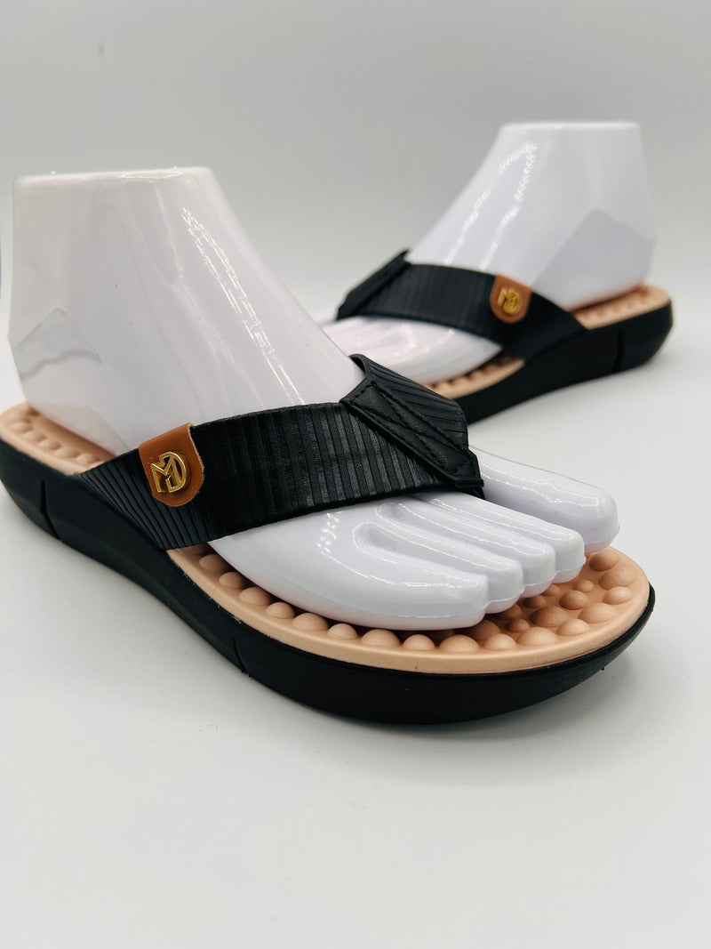 Modare Ladies Comfort Thick Textured Sole Slippers 7142.106