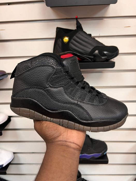 Jordan 10 grey and black hotsell