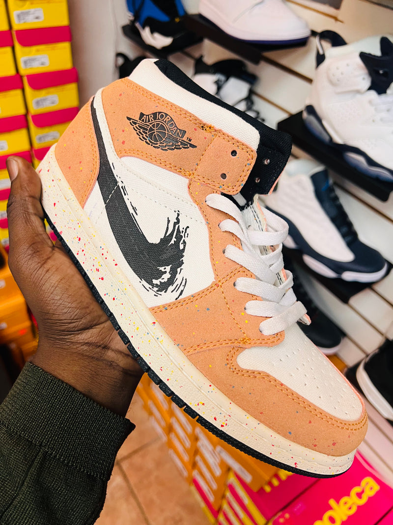 Air Jordan 1 SE Mid Brushstroke Paint Splatter