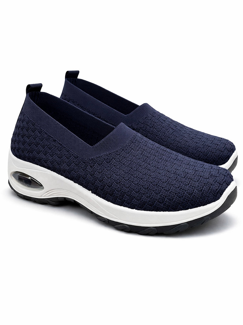 Soft Steps Cloud Weave AirFlex Slip-On Sneakers A4-1