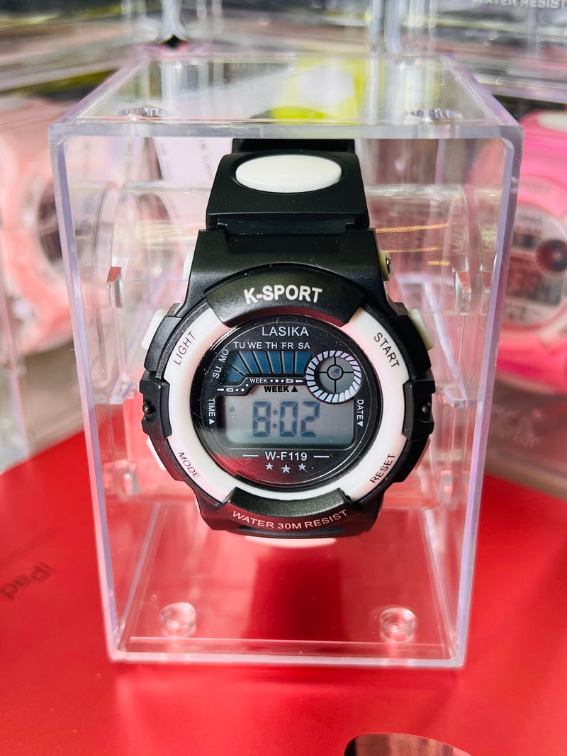 Bright Pink LASIKA K-Sport Digital Watch - Perfect for Active Lifestyles