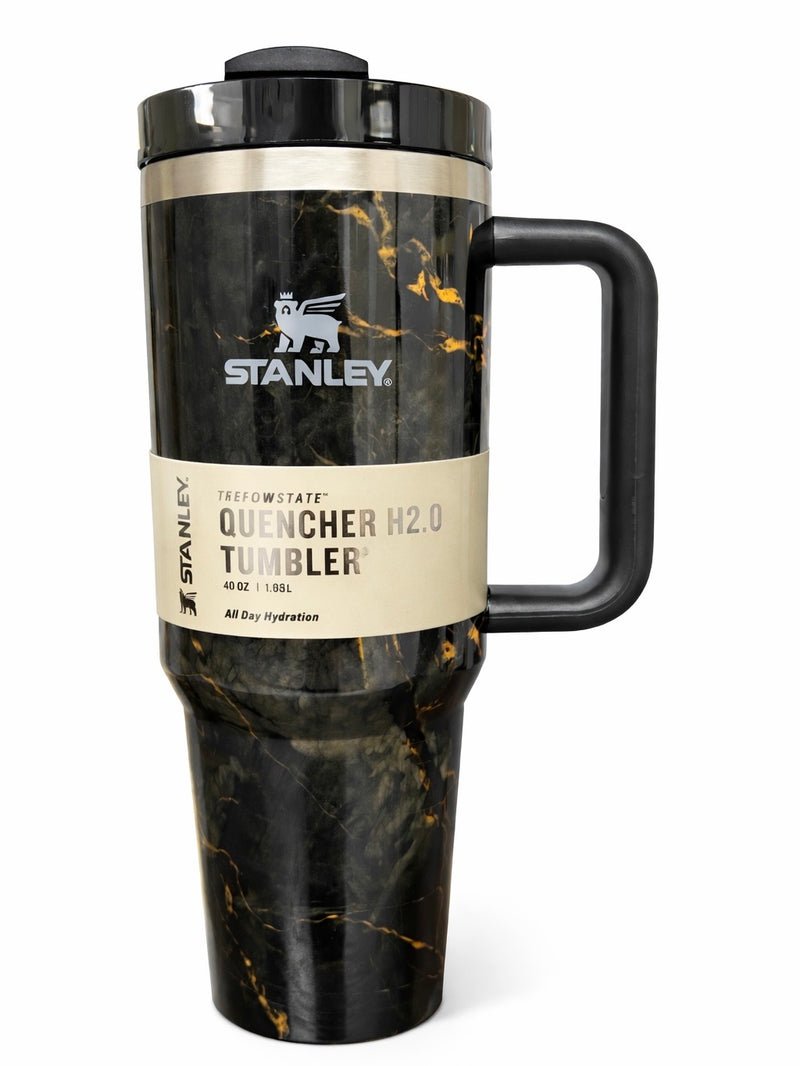 Stanley Quencher H2.0 40oz Marble-Flow Tumbler with Handle 1018-2