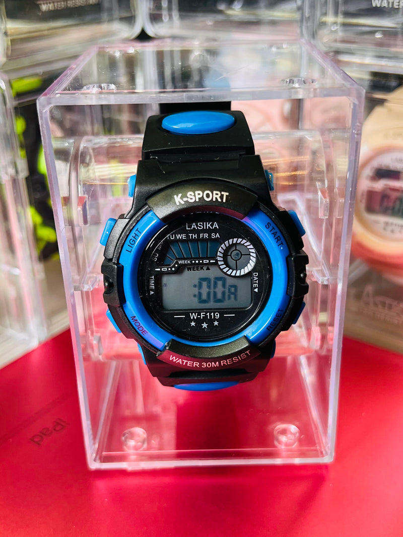 Bright Pink LASIKA K-Sport Digital Watch - Perfect for Active Lifestyles