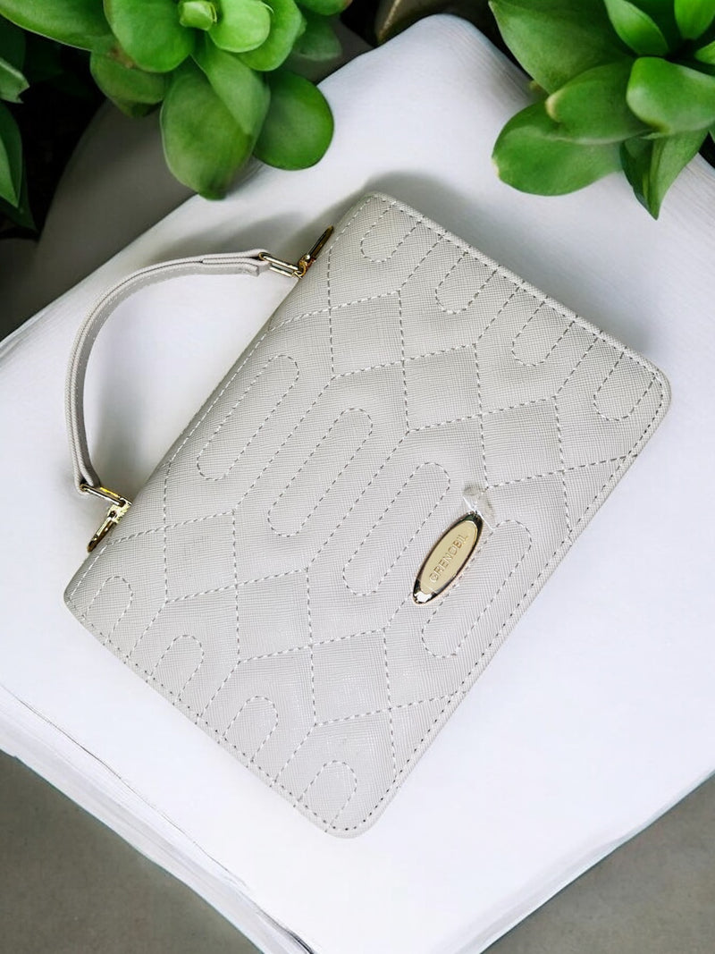 Grenobil Quilted Mauve Handbag D9299