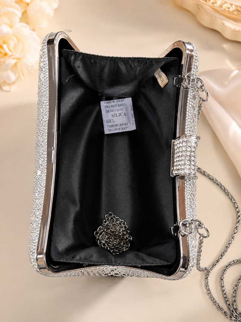 Crystal Glitz Evening Clutch Bag A060