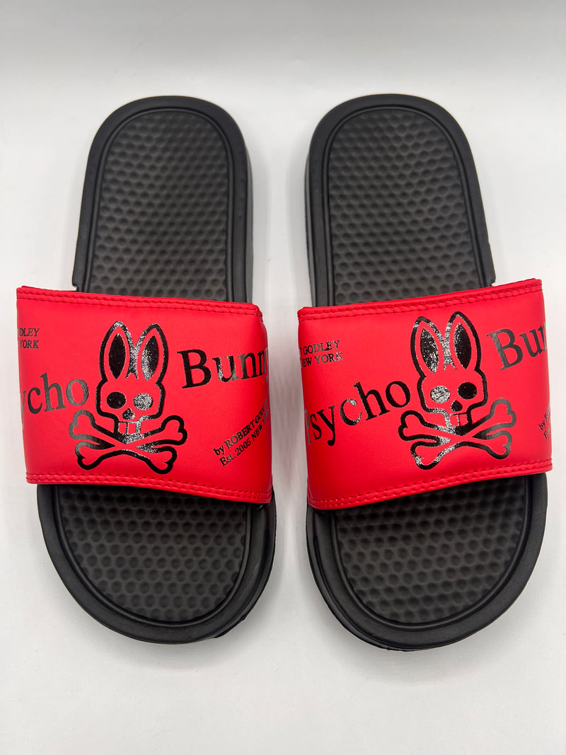 Men Psycho Bunny Slides By Robert Godley