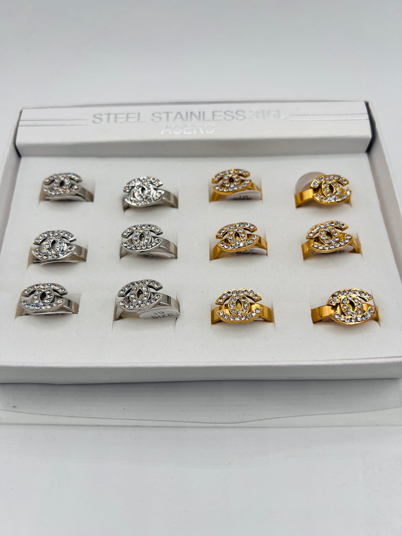 Chanel Fashionable Stainless Steel Ring