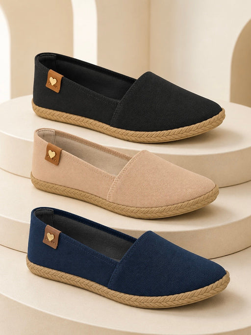 Moleca Everyday Espadrille 5287.210 in Black, Nude and Navy