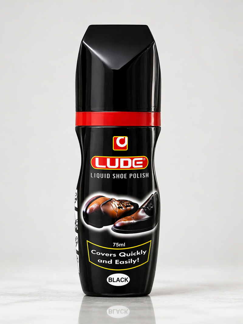 LUDE Liquid Shoe Polish – 75ml