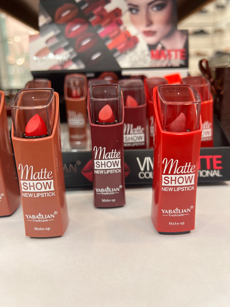 Yabaolian Matte Show Lipstick - Vivid Matte Color Sensational