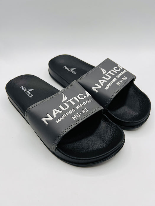 Nautica Maritime Heritage Fashionable Anti-Slip Casual Slides (2 For $125)