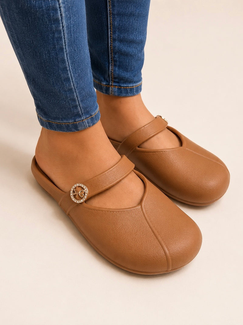 EVA Buckle Strap Comfort Clogs A-019
