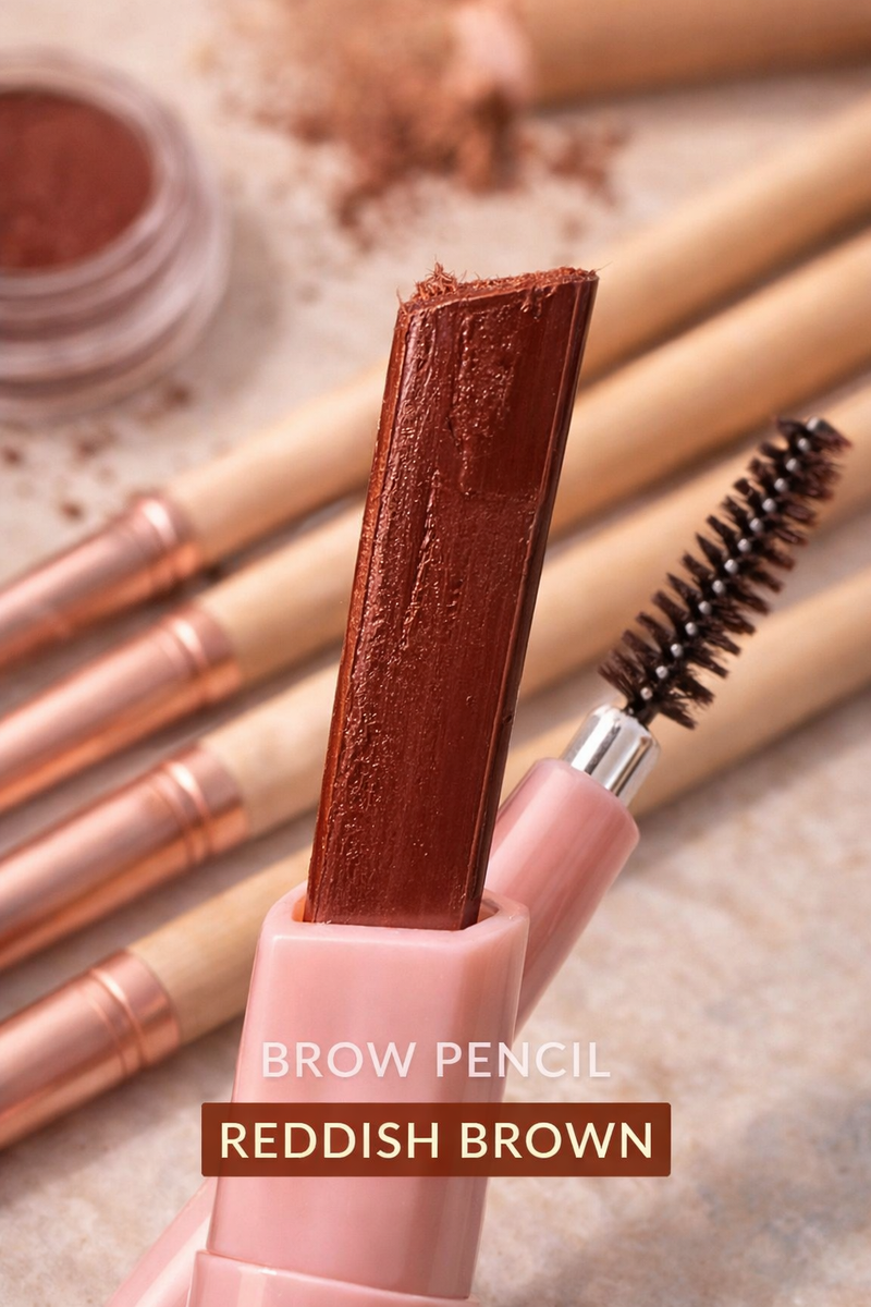 USHAS Easy Shape Eyebrow Pencil with Spoolie UP016-MIX