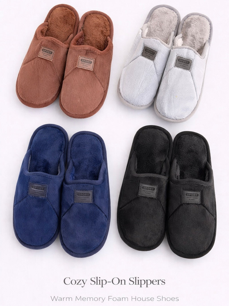 SPORT Cozy Memory Foam House Slippers GP-5332