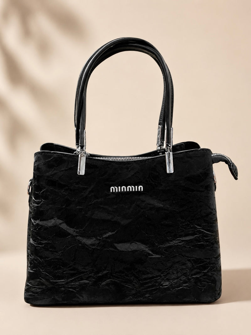MinaMia Textured Everyday Tote Bag A073