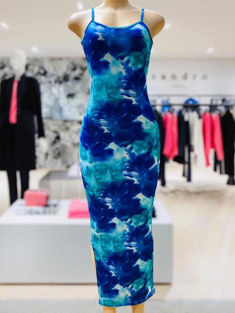 Volaré Fashion Essnce Multi Color Solid Cami Dress