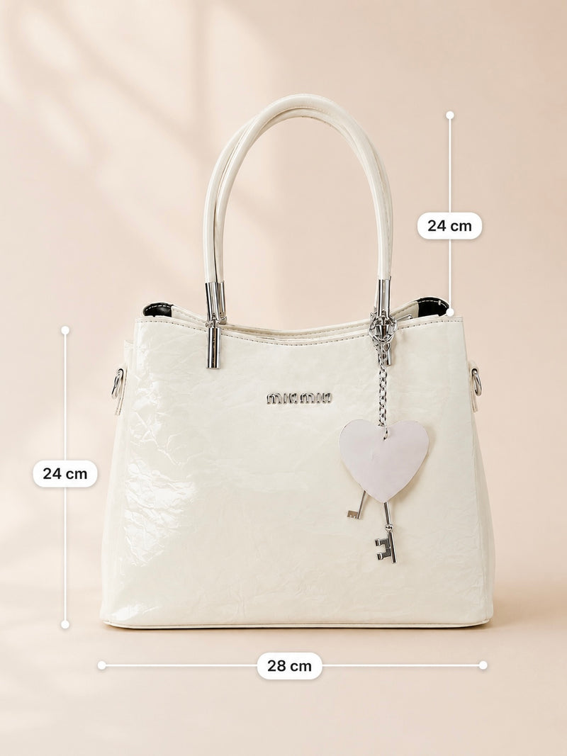 MinaMia Textured Everyday Tote Bag A073