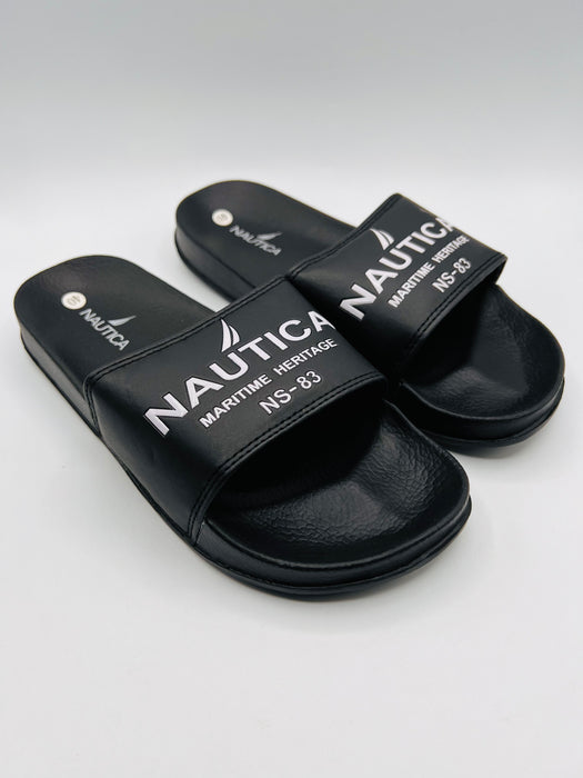 Nautica Maritime Heritage Fashionable Anti-Slip Casual Slides (2 For $125)