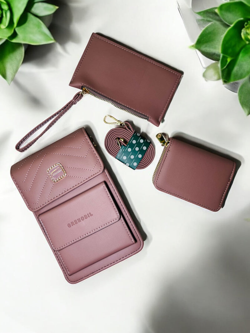 Grenobil 4-Piece Compact Organizer Bag Set D-9120