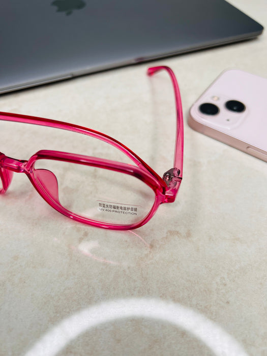 Fashion Trend Square Frame Anti-Blue Light Eyeglasses