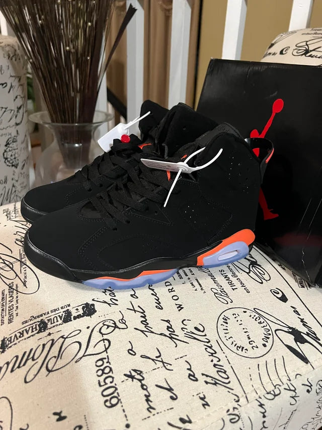Air Jordan 6 Retro "Infrared" Black/Infrared 23