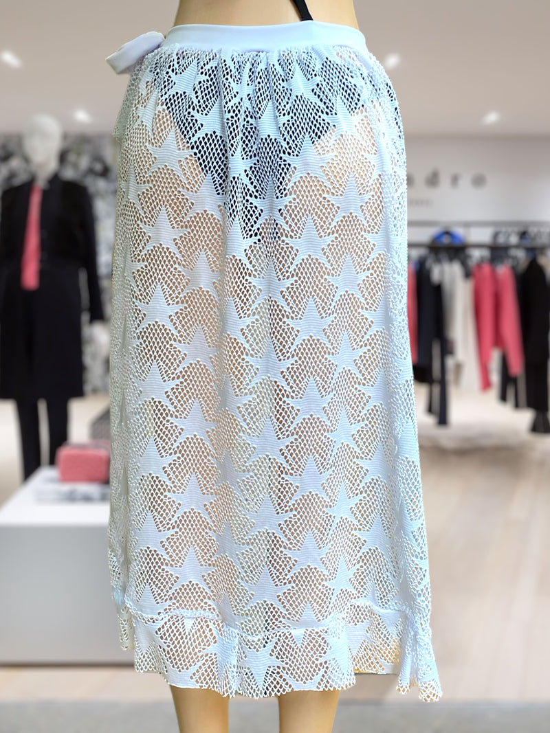 Volaré Fashion One Size Ruffle Cover Up Skirt