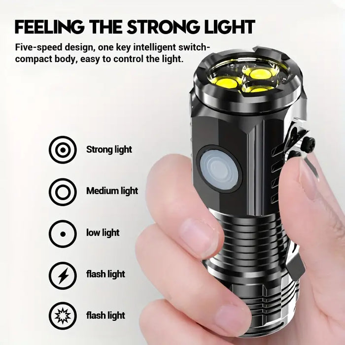 Triple Core Flashlight HP-01 - The Ultimate Multi-Function Work Light