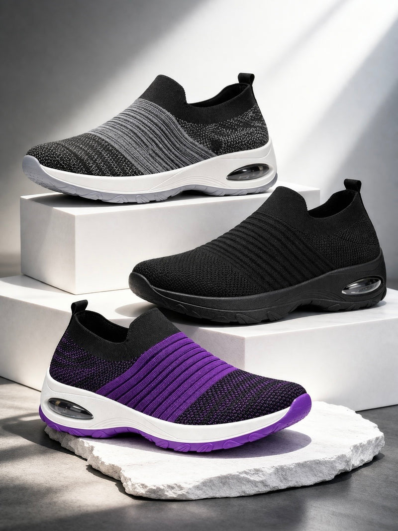 Soft Steps WaveWeave Air-Cushion Slip-On Sneakers A4-2
