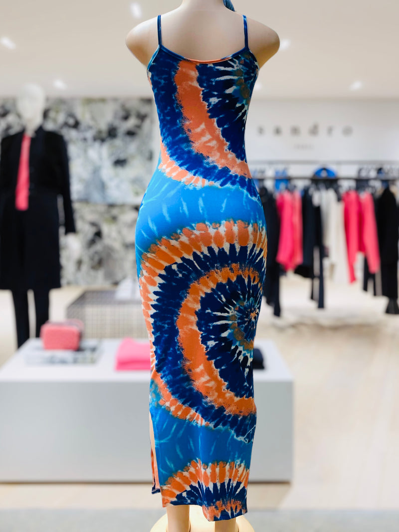 Volaré Fashion Essnce Multi Color Solid Cami Dress