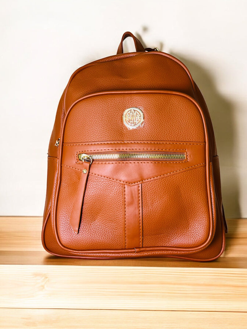 Grenobil Camel Gold Emblem Backpack A7758