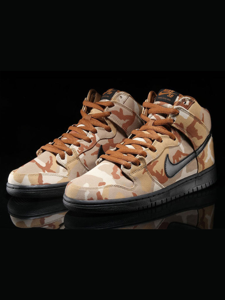 Nike SB Dunk High Pro Desert Camo Infinite Styles