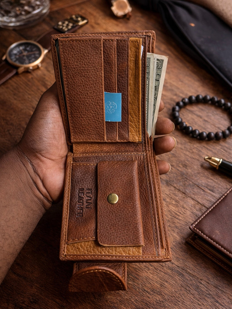 Polo Avenue Compact Zip Coin Wallet 8255C