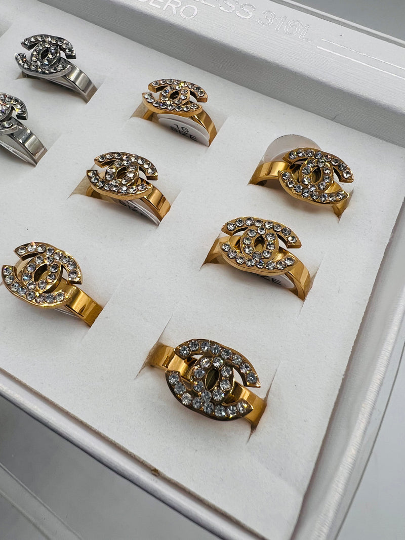 Chanel Fashionable Stainless Steel Ring