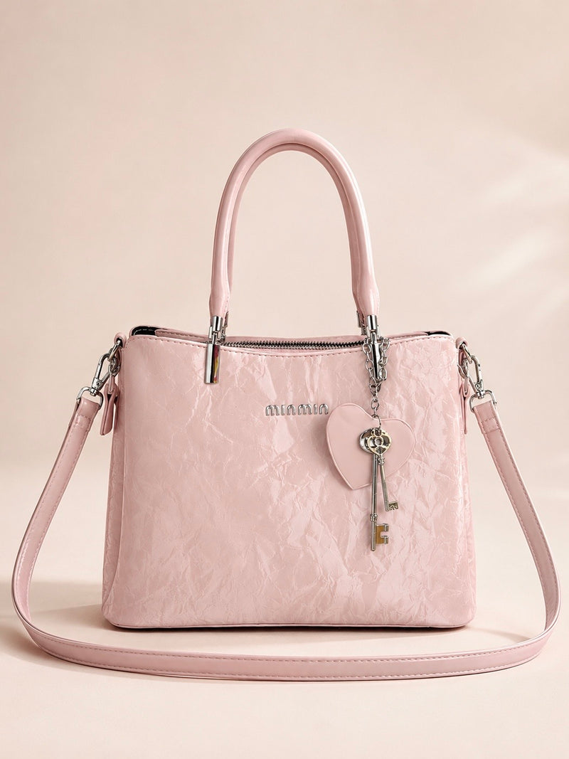 MinaMia Textured Everyday Tote Bag A073