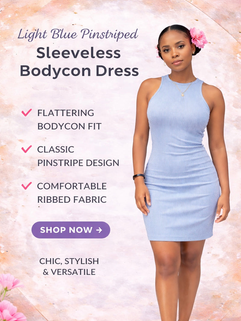 Everyday Muse Ribbed Bodycon Mini Dress AH12