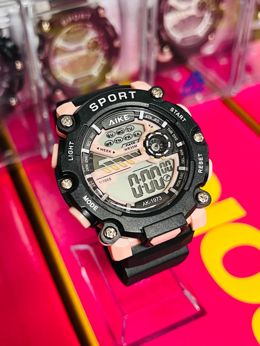 AIKE Rugged Digital Sport Watch