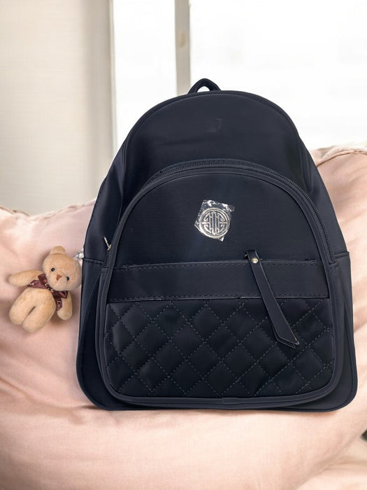 Quilted Charm Backpack by GRENOBIL A7682